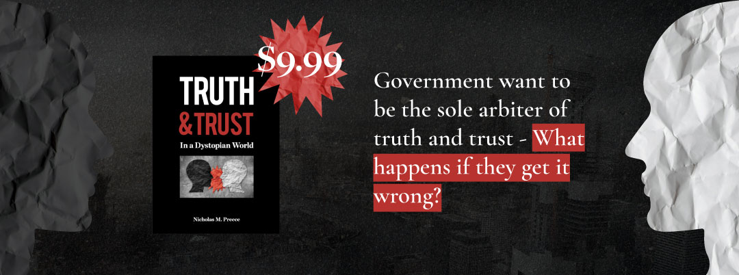 New Book available: Trust & Truth In a Dystopian World